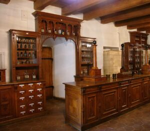 Historic pharmacy in Sibiu